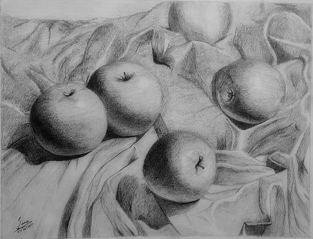 اعمال الطالبة سارة عبد الرحمن عبد الله المليكي تخصص جرافيك جامعة الاندلس رسم طبيعة صامتة بالرصاص رسم طبيعة صامتة بالألوان المائية رسم طبيعة صامتة بالرصاص رسم طبيعة صامتة بالرصاص افضل جامعة تخصص جرافيك في اليمن جامعة الاندلس اعمال ابداعيةلطالبات الجرافيك بجامعة الاندلس صنعاء رسم طبيعة صامتة بالرصاص