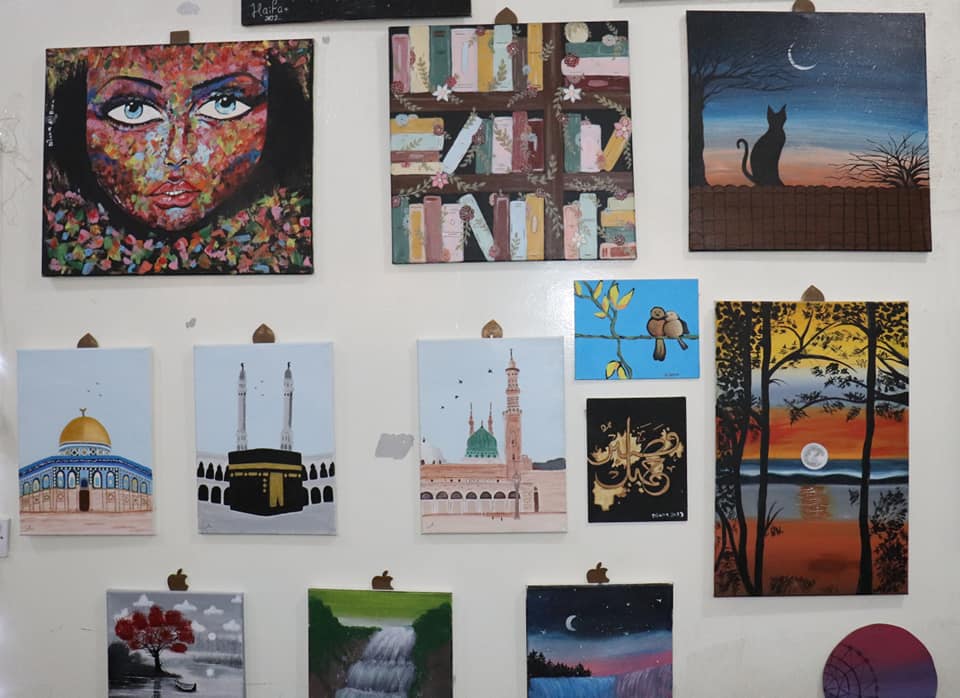
قسم الجرافيكس اعمال وتصاميم طالبات الجرافكس جامعة الاندلس اليمن 