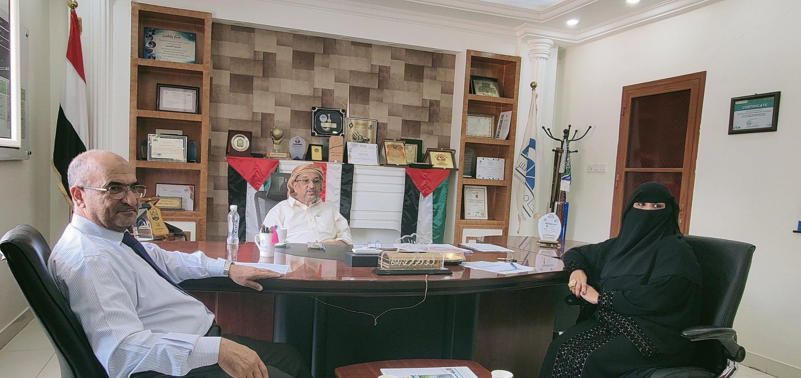  انعقاد اجتماع بجامعة الأندلس يناقش تطوير آليات القبول والتسجيل للعام الجامعي 2026